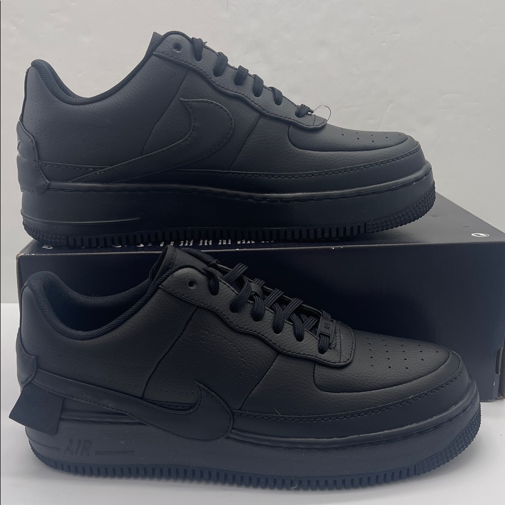 Nike Men’s AF1 JESTER XX BLACK:BLACK/BLACK 
AO1220 001 Platform Sneakers
